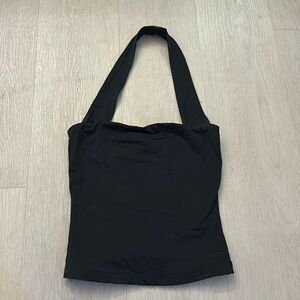 Princess Polly Black Halter Top- Size 2